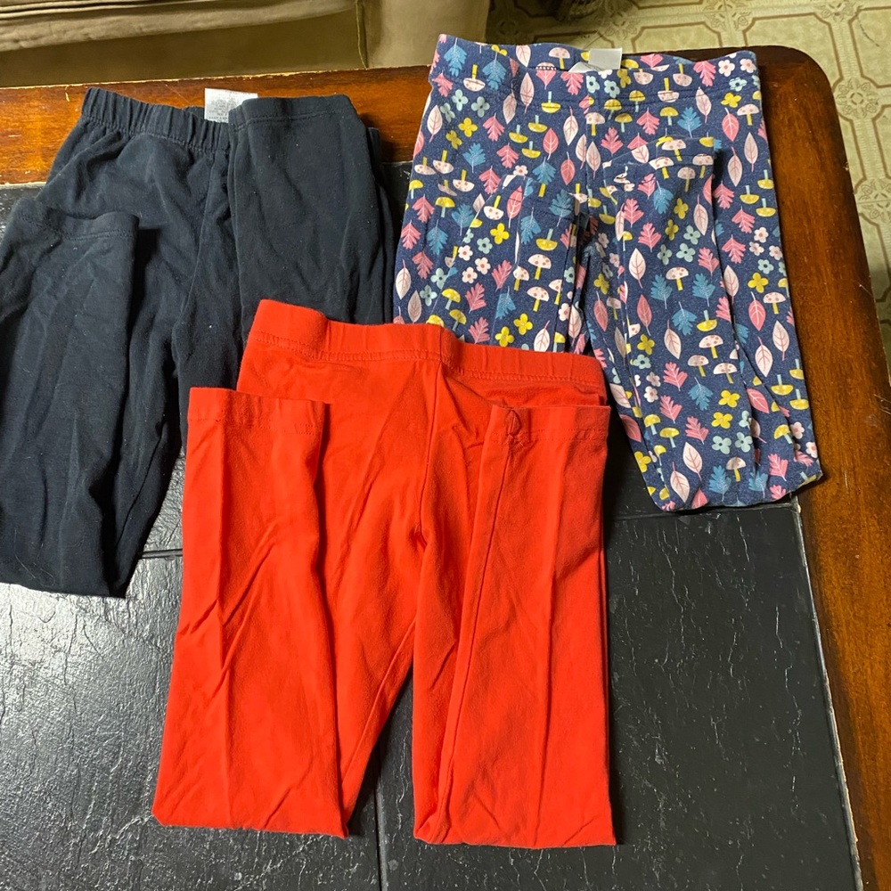 3 pairs of girls size 6 pants